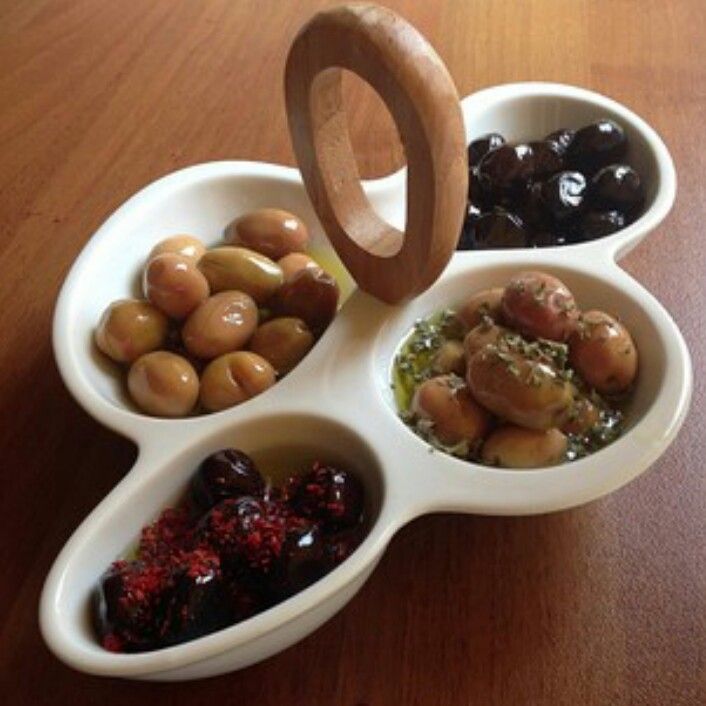 Kahvaltı Zeytin Tabağı